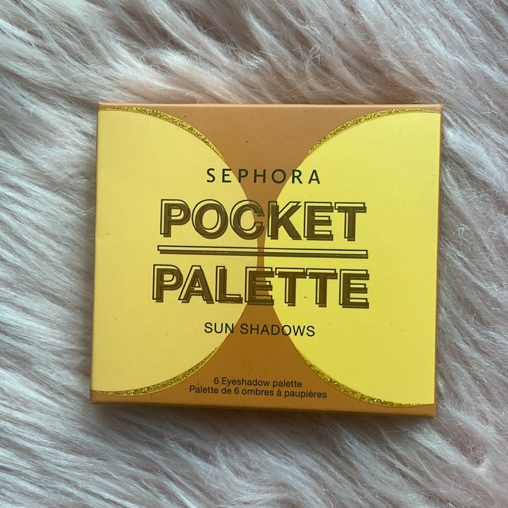 Sephora Pocket Palette Sun Shadows Unopened Unused 6 Eyeshadow Palette
